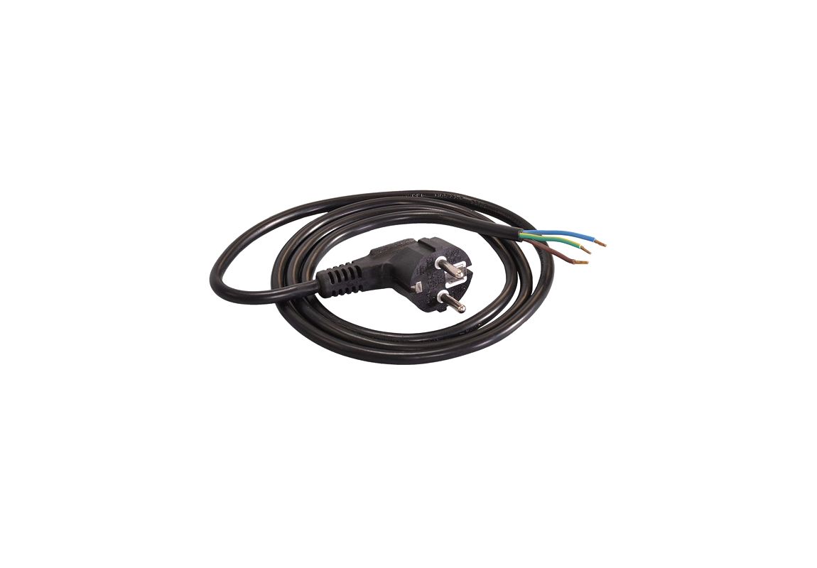 Power Cable with Schuko Plug