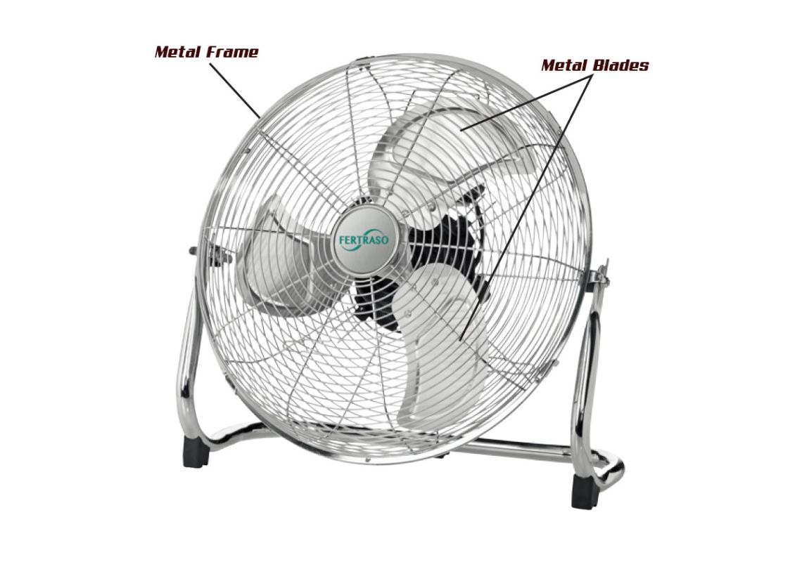 Floor Metal Fan Fertraso 130 W / 50 cm