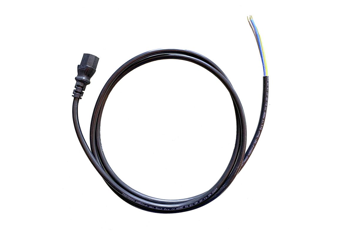 Electric Cable with IEC Connection (Female) - 2 m