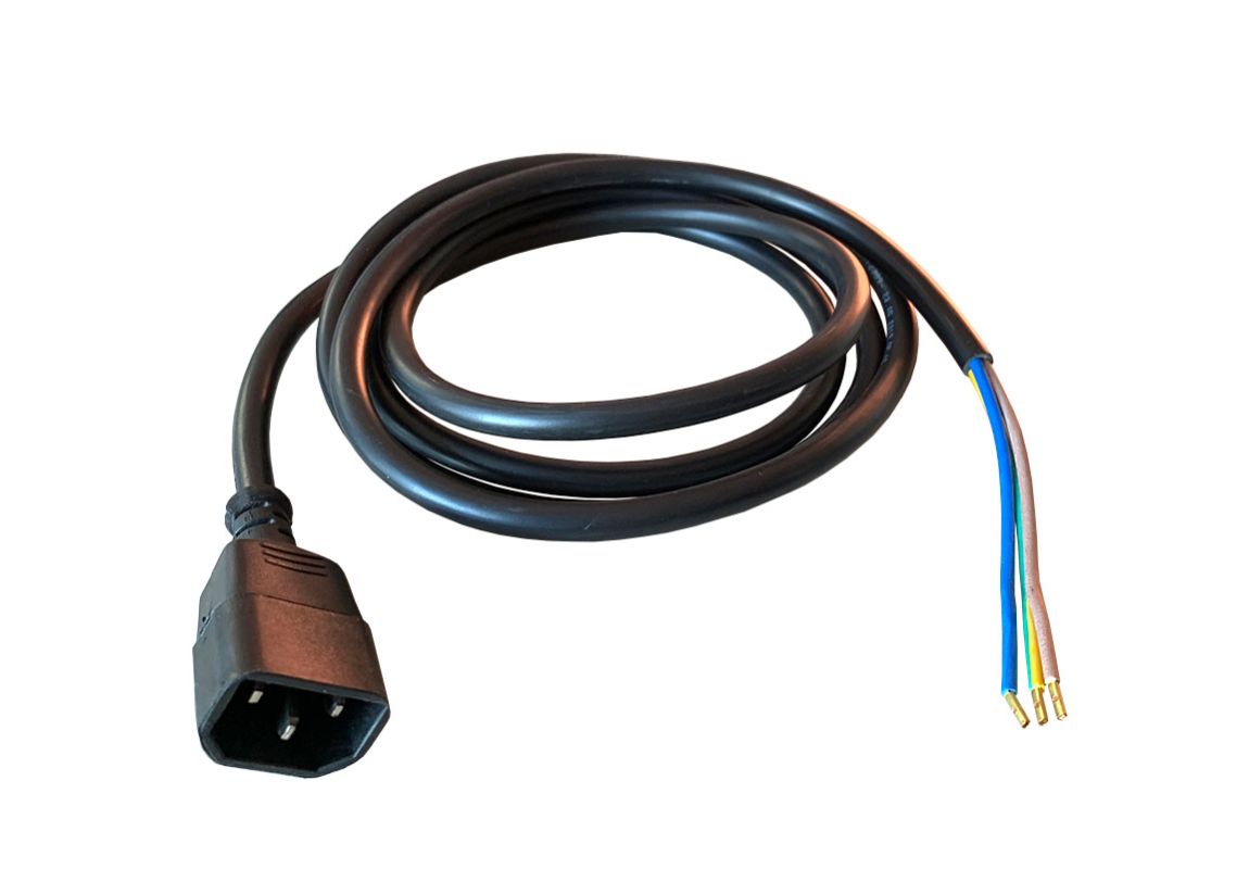 Electric Cable with IEC Connection (Male) - 2 m