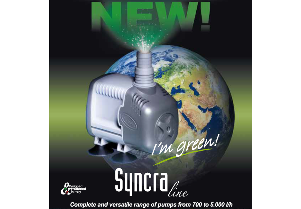 Syncra Water Pump 3.5 - 2500 L/h