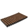 Rockwool Seedbed Tray - 126 Units - box 11 pcs