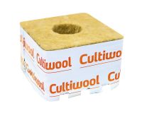 Rockwool Cultiwool - 10 x 10 x 6,5 cm - Large Hole