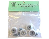 LightRail Trolley Wheel Replacement Kit