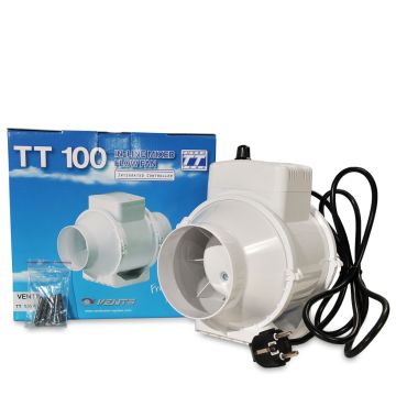 In-line Mixed Flow Fan TT 100 Speed Control